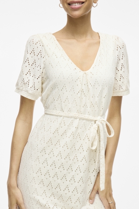 Vila viamalina v-neck s/s dress/pb